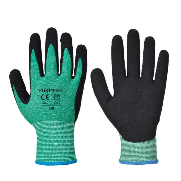 Green Cut 5-Nitrile Foam Glove