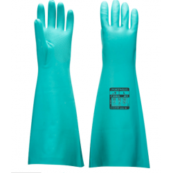 EXTENDED LENGTH NITRILE GAUNTLET EXTENDED LENGTH NITRILE GAUNTLET