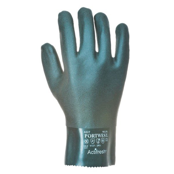 27cm Double Dipped PVC Gauntlet Glove