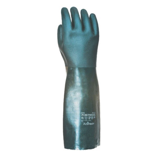 45cm Double Dipped PVC Gauntlet Glove