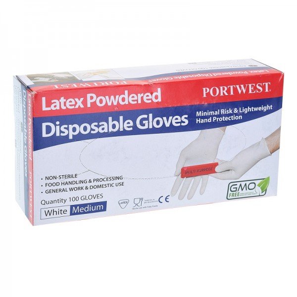 Powdered Latex Disposable Glove