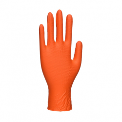 PORTWEST ORANGE HD DISPOSABLE GLOVES