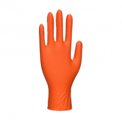 PORTWEST ORANGE HD DISPOSABLE GLOVES