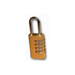 Brass Combination Padlock 21mm