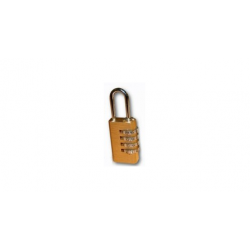 Brass Combination Padlock 21mm