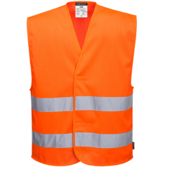 MESHAIR HI-VIS TWO BAND VEST