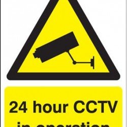 24 hour CCTV in Operation - Rigid