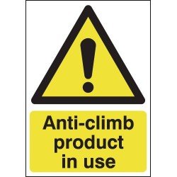 Anti-climb Product In Use - Rigid