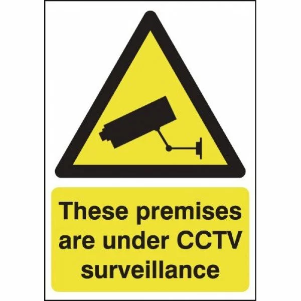 These Premises Are Under CCTV Surveillance - Self Adhesive These Premises Are Under CCTV Surveillance - Self Adhesive