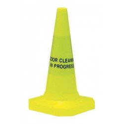 Floor Cleaning in Progess Pedestrian Warning Cones