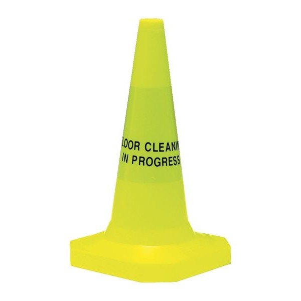 Floor Cleaning in Progess Pedestrian Warning Cones