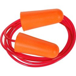 Corded PU Foam Ear Plug (200 pairs)