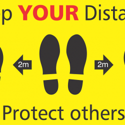 PLEASE KEEP YOUR DISTANCE PROTECT OTHERS