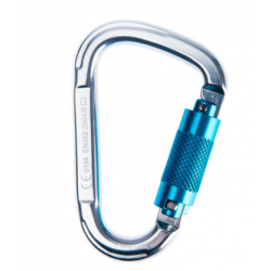 ALUMINIUM TWIST LOCK CARABINER ALUMINIUM TWIST LOCK CARABINER
