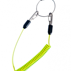 COILED TOOL LANYARD