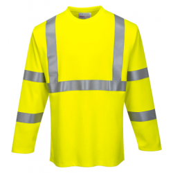 FR HI-VIS LONG SLEEVE T-SHIRT