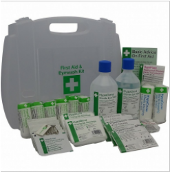 1-10 Persons First Aid and Eyewash Kit