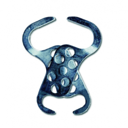 Steel Lockout Hasp, Scissor Action 45x32mm&19mm Dia Jaws