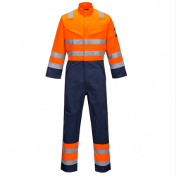 MODAFLAME RIS NAVY/ORANGE COVERALL