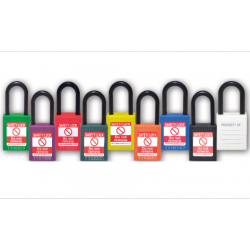 Steel Shackle Safety Padlock Keyed Differently