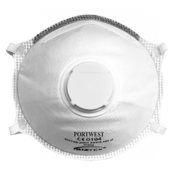 FFP3 VALVED DOLOMITE LIGHT CUP RESPIRATOR