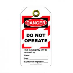 Do Not Operate (Tuff-Tags)