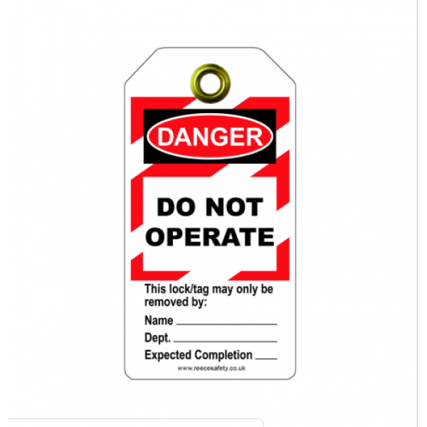 Do Not Operate (Tuff-Tags)