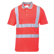 HI-VIS SHORT SLEEVE POLO