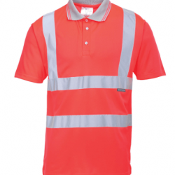 HI-VIS SHORT SLEEVE POLO