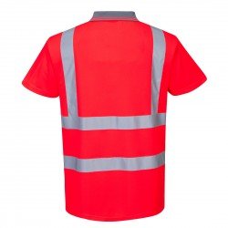 HI-VIS SHORT SLEEVE POLO