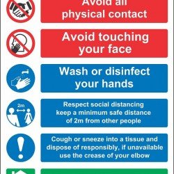 SITE RULES (FOAM BOARD)
